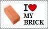 'I love my brick'