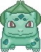 The pokemon Bulbasaur